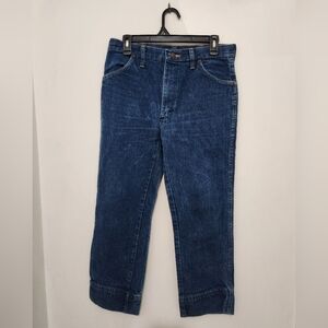 Vintage Men's 70s/80s Rustler Jeans. Size 32x30. Straight Leg.